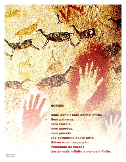 Ilustração do poema Homem